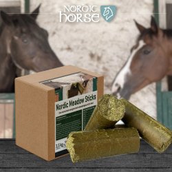 NORDIC HORSE Meadow Sticks. 4 stk. 100% Engh