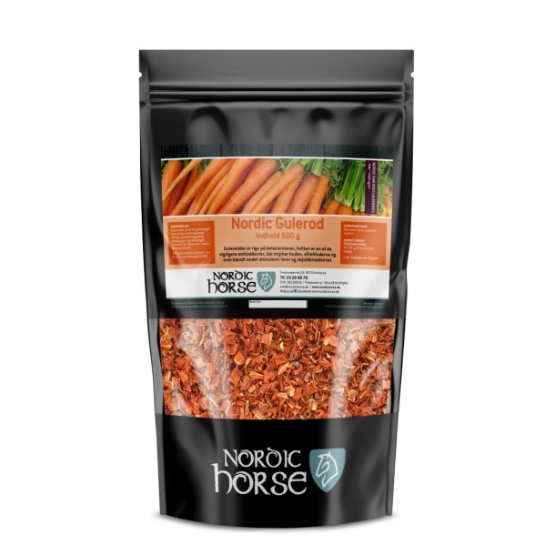 NORDIC HORSE Gulerod. 500g