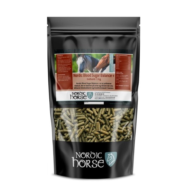 NORDIC HORSE Blood Sugar Balance+. 1kg. 